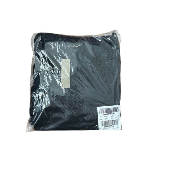 NWT J CREW Pintuck mixy dress in black - Picture 7 of 7